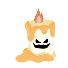 Pastel Halloween Clipart with Cute Ghosts and Witches