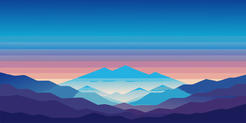 Abstract gradient banner with soft light blue and white hues creating a serene and airy atmosphere suitable for modern design and branding