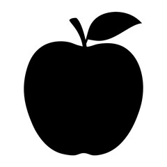 Apple fruit vector graphic illustration for healthy food diet and nutrition design element icon art
