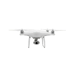 White Drone Camera isolated, PNG 
