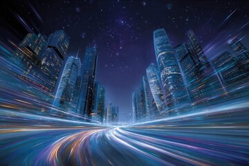 city at night