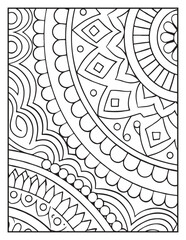 "Mandala Coloring Pages for Relaxation and Mindfulness | Intricate & Beautiful Designs for Adults"