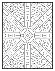 "Mandala Coloring Pages for Relaxation and Mindfulness | Intricate & Beautiful Designs for Adults"