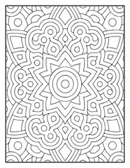"Mandala Coloring Pages for Relaxation and Mindfulness | Intricate & Beautiful Designs for Adults"