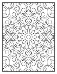 "Mandala Coloring Pages for Relaxation and Mindfulness | Intricate & Beautiful Designs for Adults"