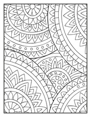 "Mandala Coloring Pages for Relaxation and Mindfulness | Intricate & Beautiful Designs for Adults"