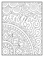 "Mandala Coloring Pages for Relaxation and Mindfulness | Intricate & Beautiful Designs for Adults"