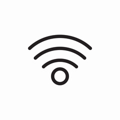 wifi signal icon sign vector