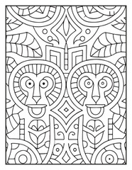 "Mandala Coloring Pages for Relaxation and Mindfulness | Intricate & Beautiful Designs for Adults"
