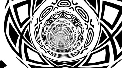 Abstract background with black and white shapes.Backdrop in UHD format 3840 x 2160.Wallpaper 4k.