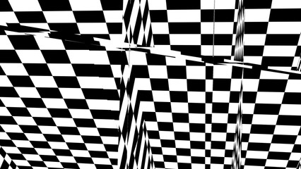 Abstract background with black and white shapes.Backdrop in UHD format 3840 x 2160.Wallpaper 4k.