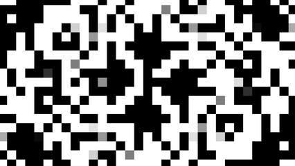 Abstract background with black and white shapes.Backdrop in UHD format 3840 x 2160.Wallpaper 4k.