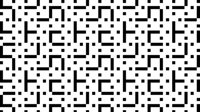 Abstract background with black and white shapes.Backdrop in UHD format 3840 x 2160.Wallpaper 4k.