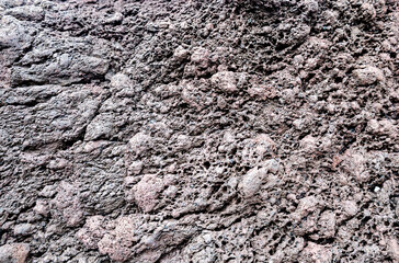 Textura de rocha vulcânica 