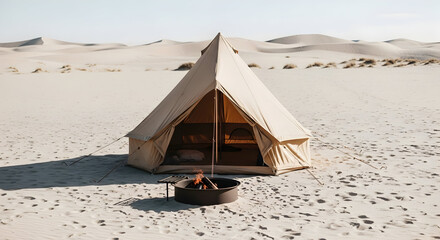 Desert Camping Adventure Awaits For A Unique Glamping Experience In Nature