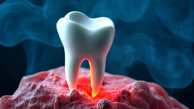 Dental filling, cavity repair, tooth decay. Oral health. Enamel restoration prevents further damage. Damaged pulp requires immediate care. Routine checkup maintains tooth integrity.