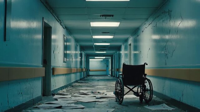 wheelchair in hospital