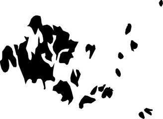 Aland map (Mercator projection)