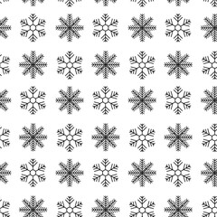 Clean seamless pattern in line art style with holiday elements. Perfect for cards, wrapping, invitations, packaging, and seasonal decor.