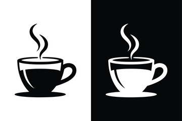 Latte icon vector on White Background ,Vector Art Illustration on white background.