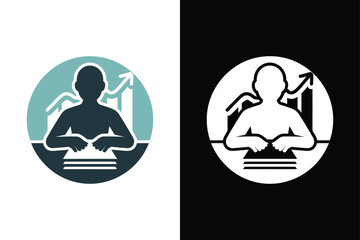 Credit Counselor icon vector on White Background ,Vector Art Illustration on white background.