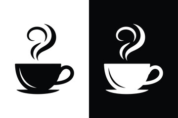 Espresso icon vector on White Background ,Vector Art Illustration on white background.