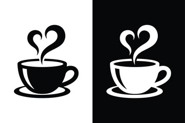 Espresso icon vector on White Background ,Vector Art Illustration on white background.