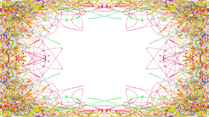 Frame with transparent background