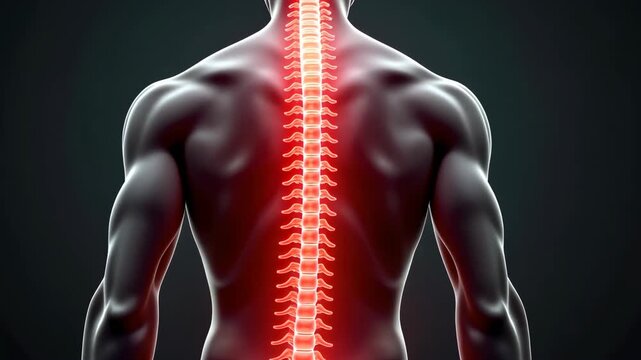 Spine, Spinal health, Back pain. Vertebral care. Spinal discs cushion vertebrae impact. Nerve channels enhance signal transmission. Bone density affects skeletal stability.