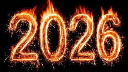 Celebrate New Year's Eve 2026 with glowing fireworks and festive confetti lighting up the night sky