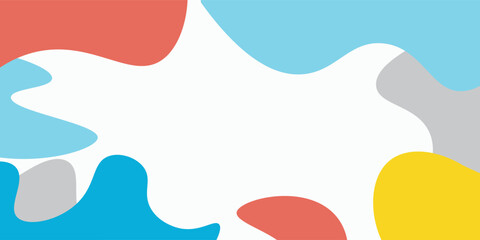 Colorful abstract geometric pop art background with wave pattern. modern vector illustration eps 10