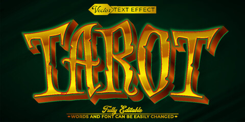  Mystic Tarot Cards Vector Fully Editable Smart Object Text Effect