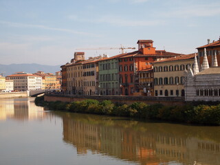 arno river in Pisa