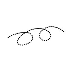 Simple bee trail line 