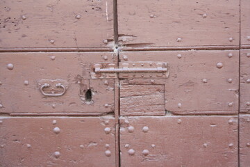 old metal door