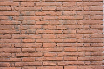 red brick wall