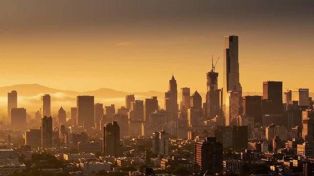 Golden Hour Cityscape (1)