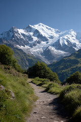 Obraz premium explore top mountains worldwide where pristine landscapes offer perfect solitude