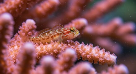 Coral fish close-up
