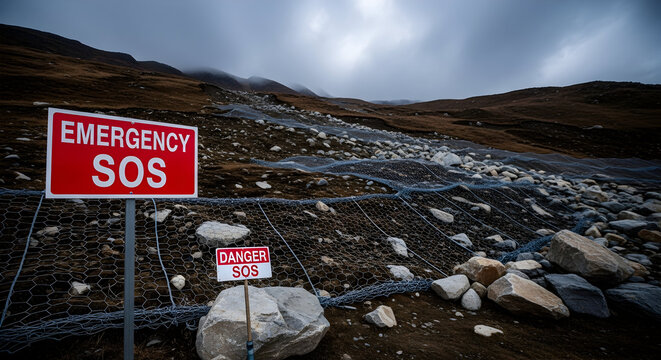 Risk Awareness On Mountain Environment With Rockfall Safety Structures In Place