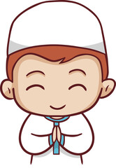 cartoon character of man