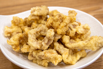 Deep-fried crispy pork dish.