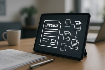 Streamline business document digital invoice process workflow automation tool