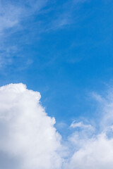 夏の空　青空ともくもくの雲02