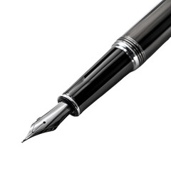 Elegant Black and Silver Luxury Pen

