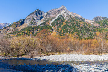 日本の風景　長野　晩秋の上高地　
