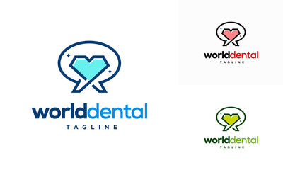 World Dental logo designs, Dental logo designs template