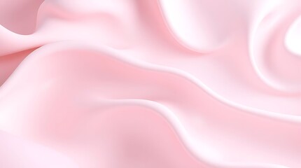 Obraz premium A pink silk and satin fabric with a soft flowing and wavy texture elegant background.