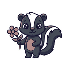 Obraz premium Cartoon goldfish in a glass fishbowl