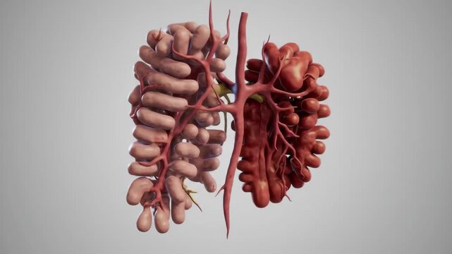 3D Visualization of Arteriovenous Malformation (AVM)